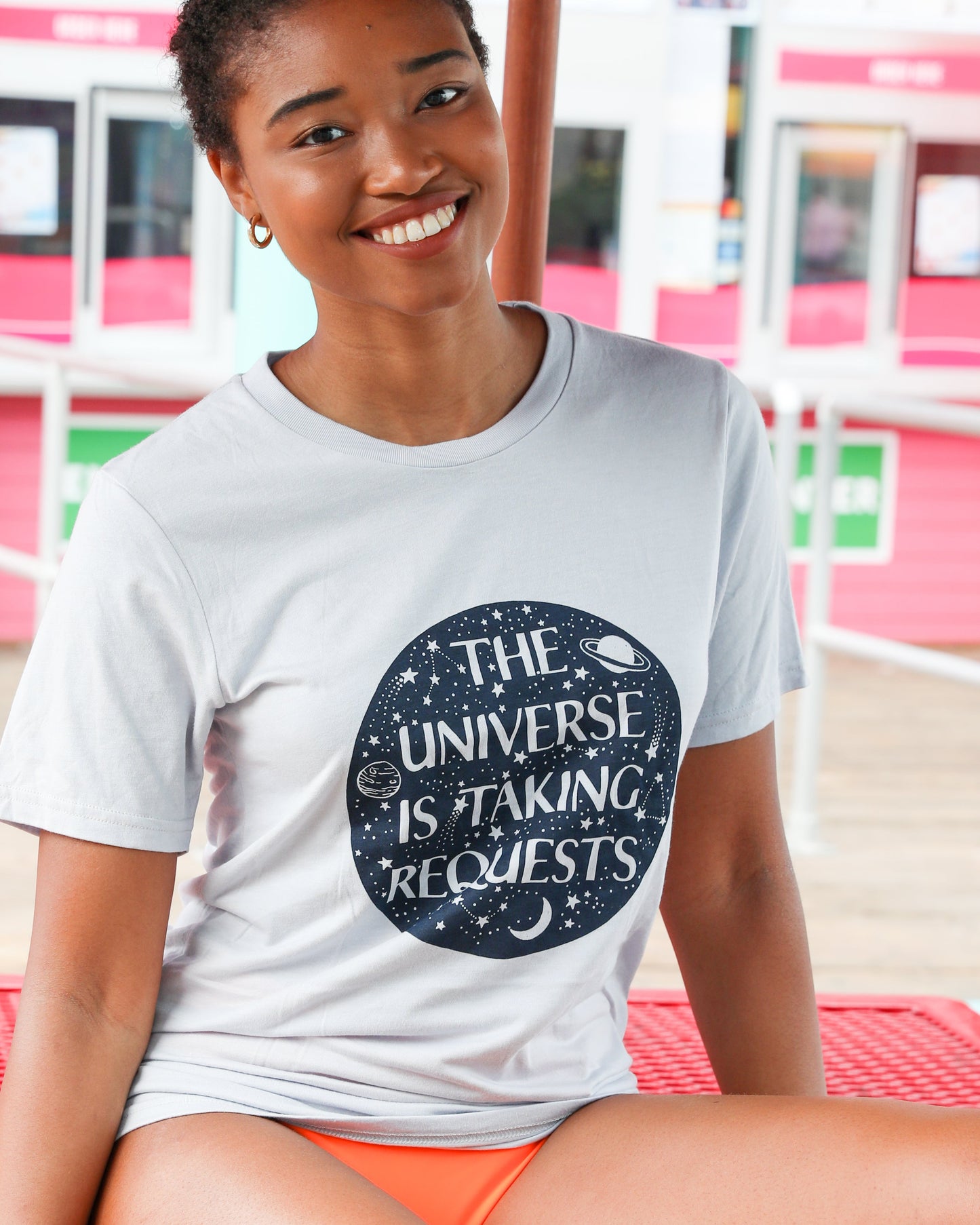 THE UNIVERSE IS TAKING REQUESTS -  Bamboo & Organic Cotton Unisex Tee